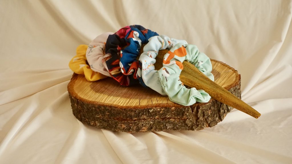 Scrunchies Baumwolljersey verschiedene Muster